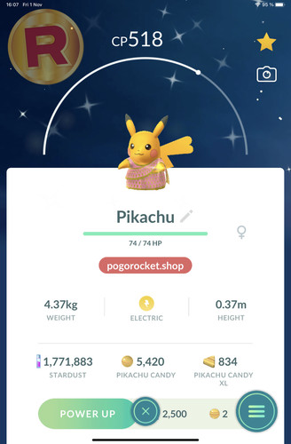 Shiny pikachu saree costume - saree,