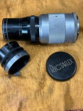 Objectif P. Angenieux 135 mm f 3,5 type Y2 pour Rectaflex. Avec capot d'origine.