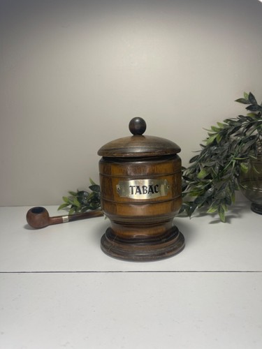 Pot tabac bois - à,