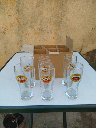 Lots verres amstel cl - amstel,