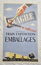 Rare Affiche originale SNCF