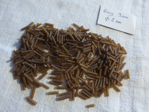 Lot perle ancienne - g, en