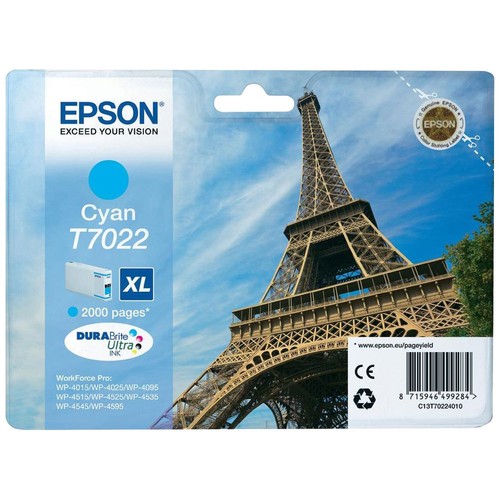 Cartouche epson t7022 cyan - cartouche,