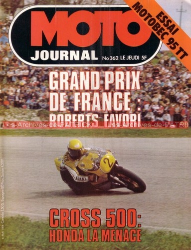Moto journal 362 - journal, tl