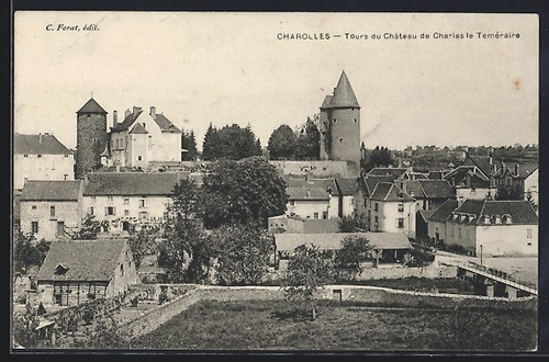 Cpa charolles tours du - cpa,