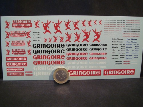 Decals biscuits - 1/43,
