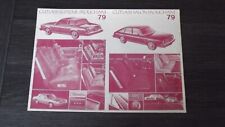 BROCHURE CATALOGUE OLDSMOBILE CUTLASS SUPREME BROUGHAM / 1979