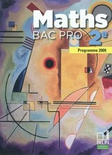 Maths Bac Pro 2e année 