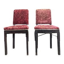 paire de chaises art déco à