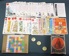 JEU DE CARTE ANCIEN GRIMAUD – YI-KING TAROT ORIENTAL - COMPLET - cartomancie