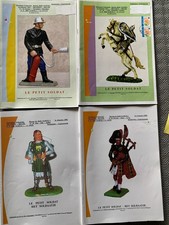 4 REVUES CATALOGUE FIGURINE
