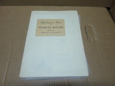 Marcel ROCHE 10 eaux fortes