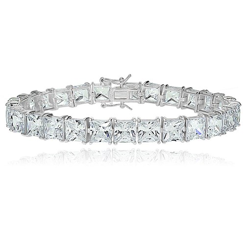 Bracelet tennis argent - tennis, en