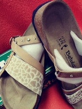 Betula Camel Leather Sandal