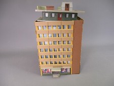 LQ1509 KIBRI 8210 Train Ho 1/87 1:87 Maquette montée Immeuble Building