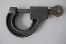 Ancien cadenas antivol Palmer Neiman brevete SGDG