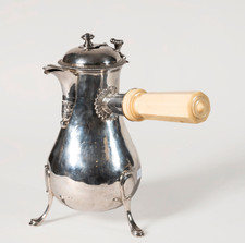 Chocolatière argent massif Paris 1738 Mo : François Rigal