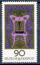 STAMP / TIMBRE ALLEMAGNE GERMANY N° 772 ** CHAISE ET ORNEMENTS FLORAUX