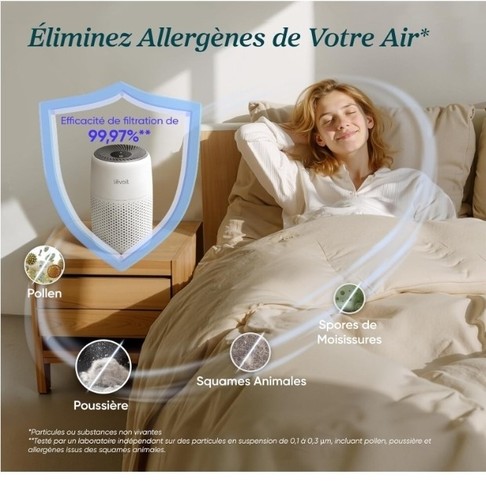 Purificateur air levoit - purificateur, d'air