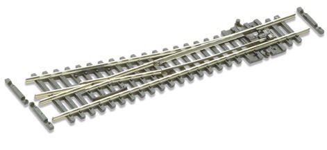 Aiguillage courbe droite - droite,