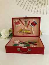 29 ⚜️ Ancienne Petite Valise Boite à Couture Enfant Vintage Authentique