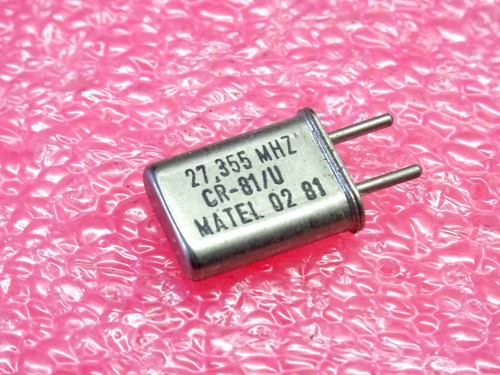 355 mhz quartz crystal - 27.355,