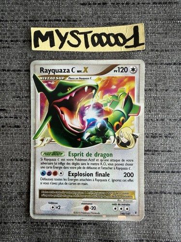 Carte pokémon rayquaza - rayquaza, niv