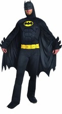 Ciao- Batman costume déguisement adult original DC Comics avec muscles rembourré