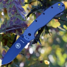 Couteau Esee Avispa Green Lame Acier AUS-8 Black Manche FRN BRK1301FGB