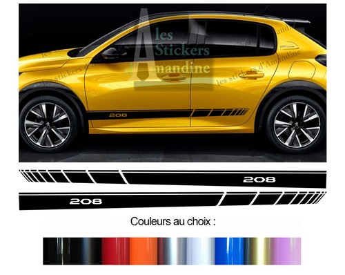 Bandes pour peugeot 208 2 - bandes,