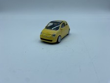 Modèle Auto Fiat 500 Toit Jaune - Mondomotors - Échelle 1:43 " Pas De Boîte - "
