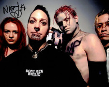 GFA Charbon Chambre Bande Nadja Peulen Signé 8x10 Photo