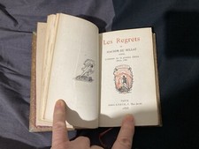 JOACHIM DU BELLAY LES REGRETS 1876  ISIDORE LISIEUX