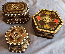 Collection de 3 boîtes /