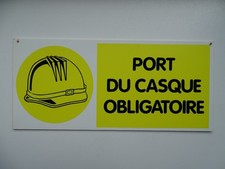 Plaque signaletique /