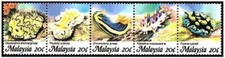 Timbres faune marine - timbres,