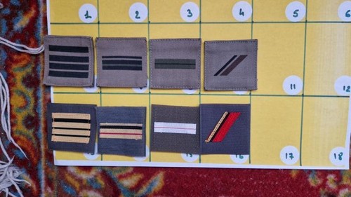 Lot galons militaires - militaires,
