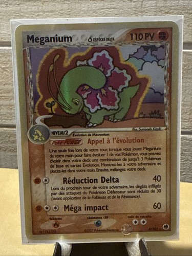 Carte pokémon meganium holo - carte,