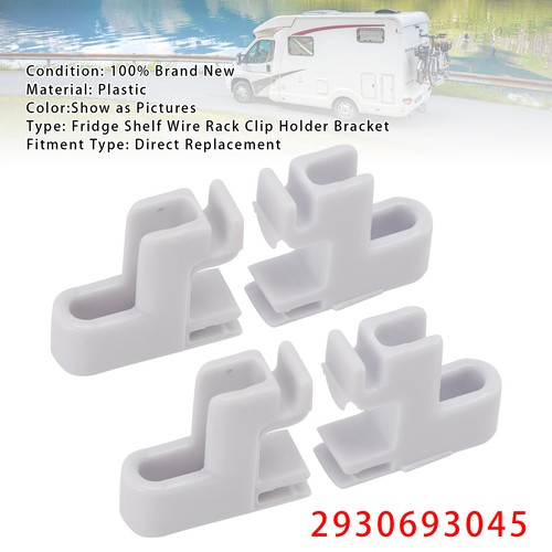Support fixation clip - 4x,