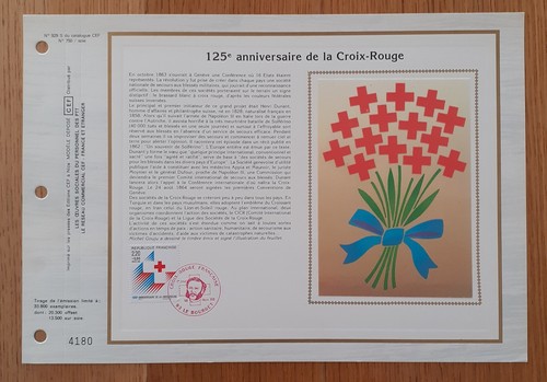 Feuillet cef 1er jour - cef, soie