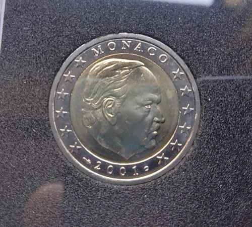 Piece monnaie euro - euro, monaco