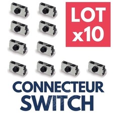 ►10 Switch Bouton Poussoir Interrupteur Clé Télécommande Auto pour Plip CITROEN