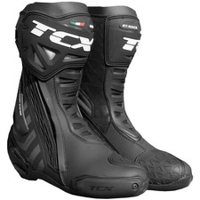 Bottes de moto TCX RT-Race hommes noir/gris foncé bottes de sport chaussure...