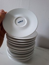 Lot x10 sous tasses Soucoupes à café Lavazza Italie - Diamètre 12,5 cm - TASSE