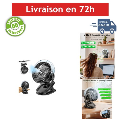 Ventilateur brumisateur - ventilateur,