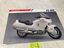 Honda PC800 Pacific coast 800 PC brochure de vente catalogue prospectus moto