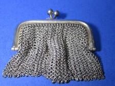 Porte monnaie / bourse en bonne état en argent