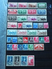 TIMBRES FRANCE COLONIES ALGERIE -YT- 40 TIMBRES NEUFS 1938/45