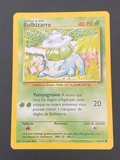 CARTE POKEMON BULBIZARRE 44/102 FR COMMUNE SET DE BASE - TBE