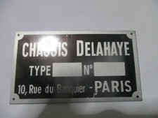 Plaque D'Identification En